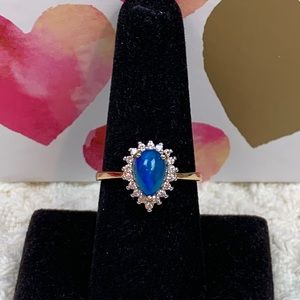 💎Miami Blue Welo Opal Ring💎